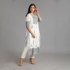 comes with a kurta, pant, and dupatta