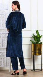 Meher Elegance Velvet Suit