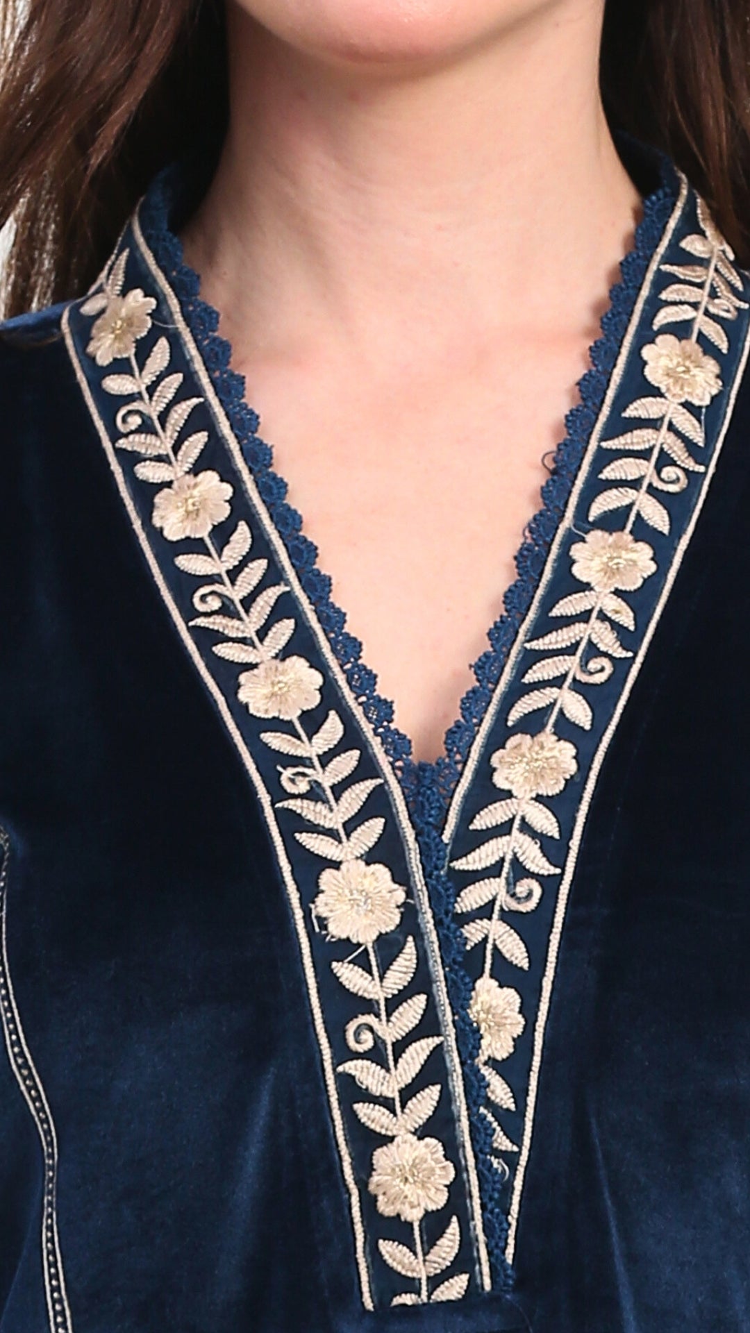 Meher Elegance Velvet Suit