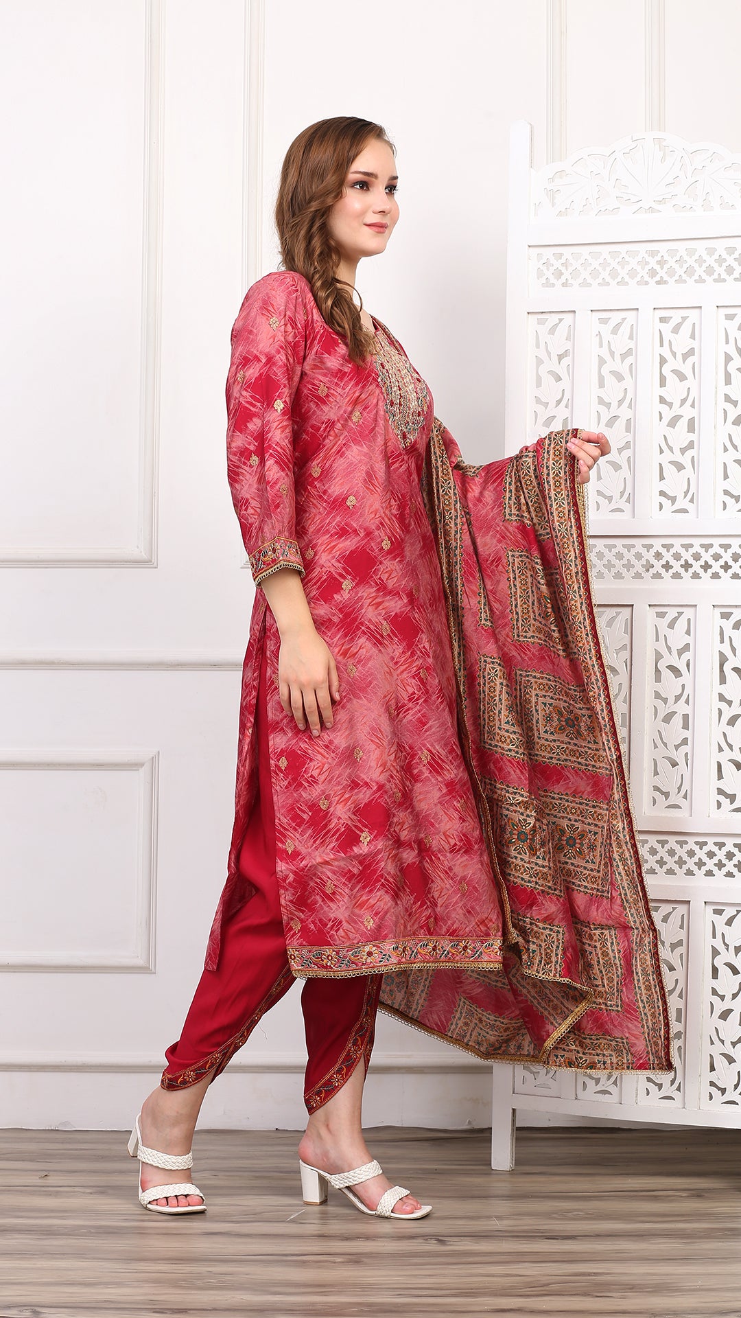 Manmohini Heavy Chinnon Salwar Suit Set