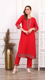 Rangin Rivaaz Cotton Heavy Suit Set