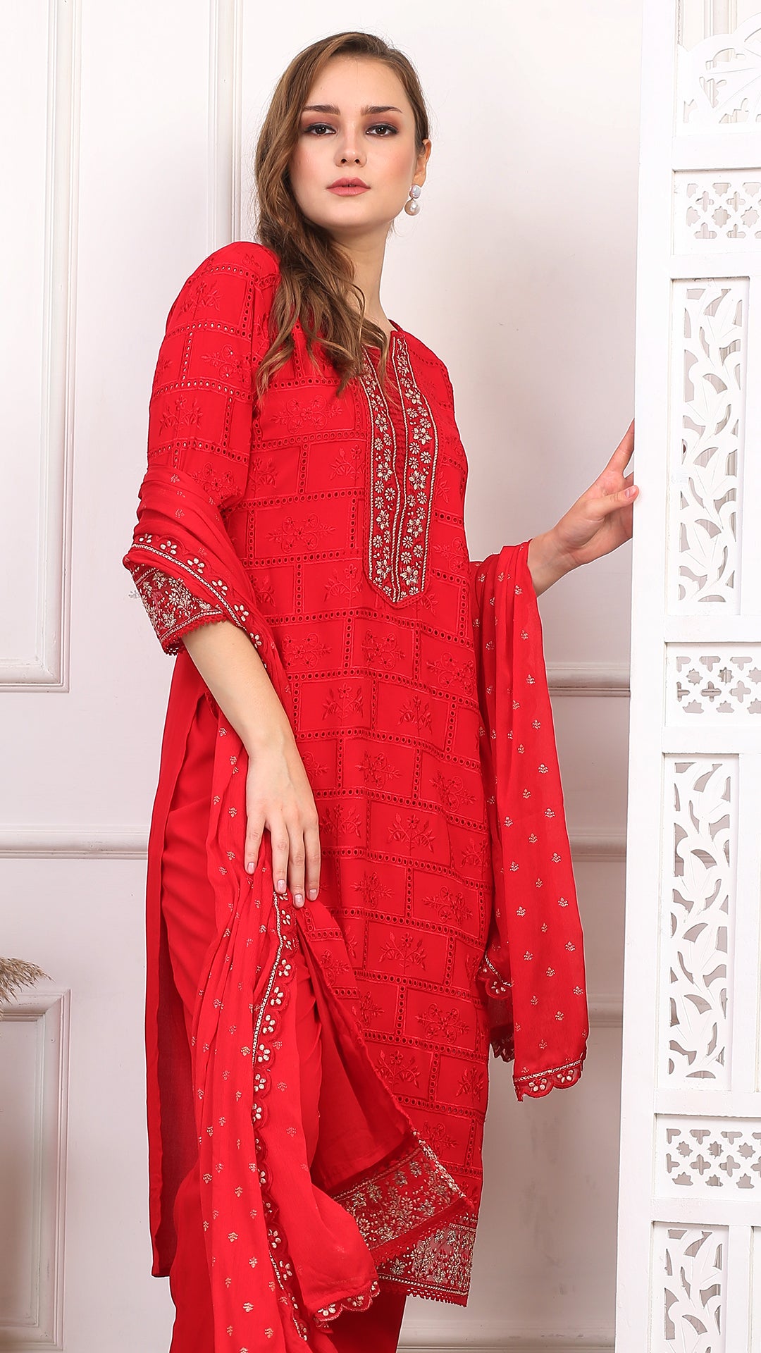 Rangin Rivaaz Cotton Heavy Suit Set