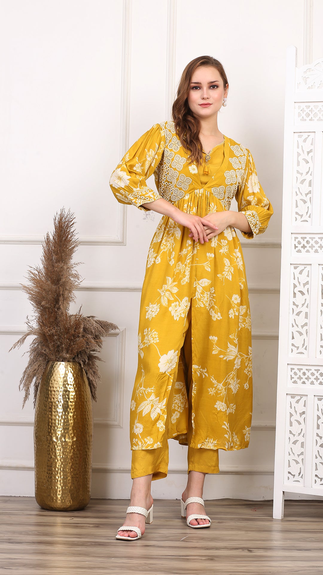 Swarnika Yellow Co-ord Set