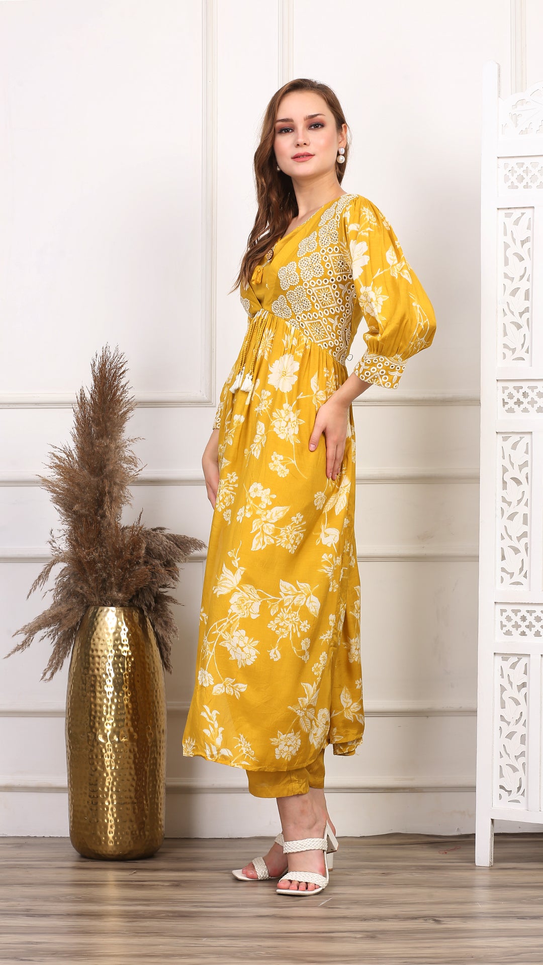 Swarnika Yellow Co-ord Set