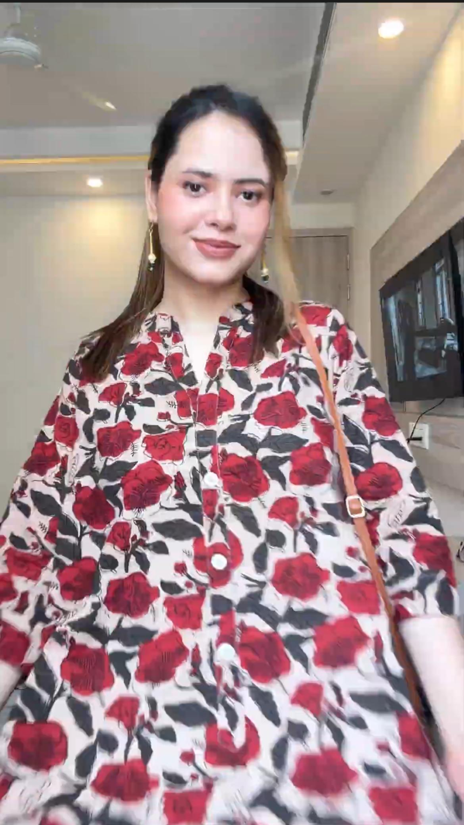 Inhouse Floral Printed Kurta Pant Set