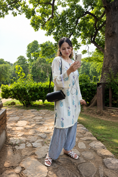 Serene Garden Botanical Cotton Co-Ord Set